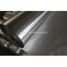 Heat-sealing aluminum foil facing/flame retardant property